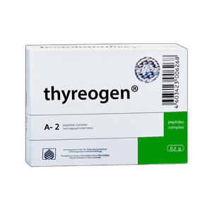 Компания «ННПЦТО» : THYREOGEN (ТИРЕОГЕН 60) - пептидный биорегулятор щитовидной железы 60 капсул